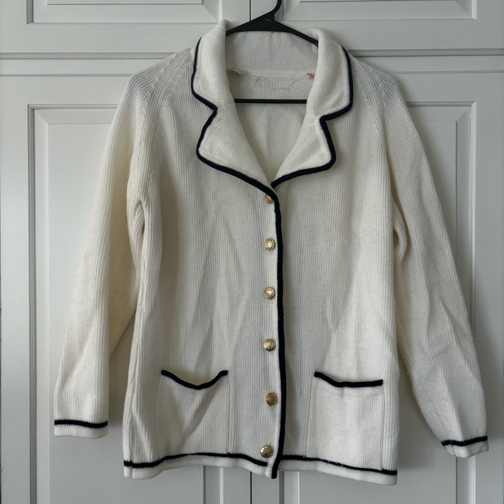 1960's SWEATER BEE Cardigan Sweater